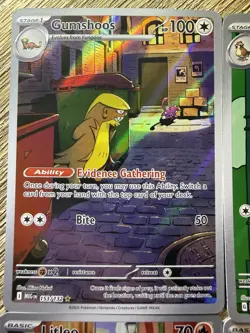 Huge 15 Card English Pokemon IR Holo Lot!-Gumshoos, Zacian, Litleo & More! Mint! - Image 2