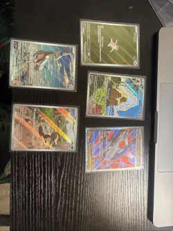 Pokemon Card Lot 5 English IR NM Mega dugtrio latias skarmory wooper - Image 1