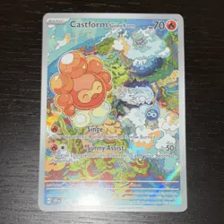 Pokemon Paldea IR/AR 4 Card Lot Castform Floragato Pawmot Quaxly - Image 3