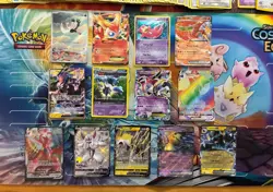 Vintage & Modern Pokemon Card Lot Holo Etc MP-Damaged Ditto Mimikyu 595+ - Image 2