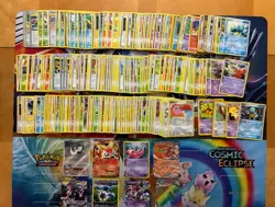 Vintage & Modern Pokemon Card Lot Holo Etc MP-Damaged Ditto Mimikyu 595+ - Image 3