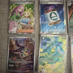 6 Full Art, 16 Ex + 300 card lot Holo + Pokemon Ascended Heroes Bulk - Image 4