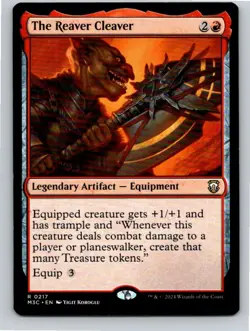 Magic the Gathering The Reaver Cleaver Modern Horizons 3 Commander MTG - Image 1
