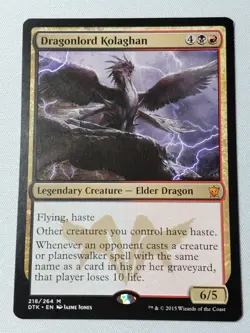 Dragonlord Kolaghan Dragons of Tarkir Regular - Image 1