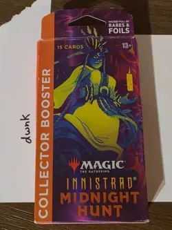 Magic: The Gathering Innistrad: Midnight Hunt Collector Booster Pack, MTG Sealed - Image 1