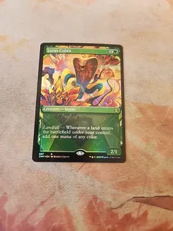 Lotus Cobra Showcase Foil Zendikar Rising MTG LP - Image 1