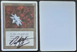 Signed MtG Magic Dan Frazier Artist Proof _ Revised _ IRON STAR _ VHTF 1/100! - Image 1