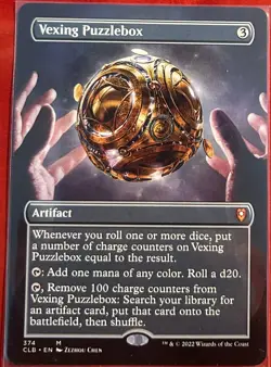 MTG Vexing Puzzlebox 374 Commander Legends Battle for Baldurs Gate NM Borderless - Image 1