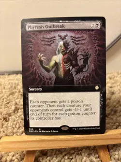 Phyresis Outbreak (Extended Art) Commander: Phyrexia: All Will Be One Regular - Image 1