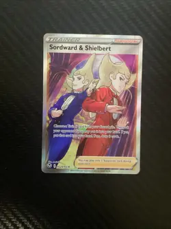 NM Pokemon Silver Tempest Sordward & Shielbert Trainer Gallery #TG28/TG30 - Image 1
