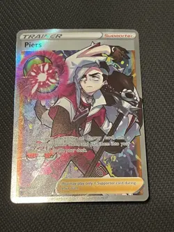 Pokemon TCG Brilliant Stars TG28/TG30 Piers Trainer Gallery - NM - Image 1