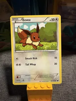 Pokemon Eevee 84/108 Black & White Dark Explorers - Image 1