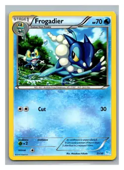 XY Trainer Kit: Pikachu Libre & Suicune #21/30 Frogadier - Pokemon Card - Image 1