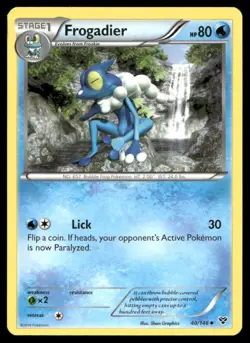 Pokemon Frogadier #40/146 - Image 1