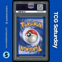 2000 POKEMON BASE SET 2 #7/130 GYARADOS HOLO RARE PSA 9 - Image 2