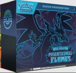 Pokemon Mega Evolution Phantasmal Flames Elite Trainer Box ETB Sealed - Image 4