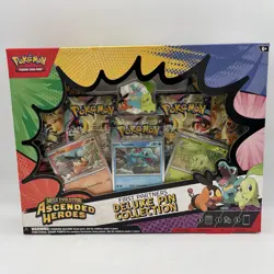 Pokemon TCG: Mega Evolution Ascended Heroes Deluxe Pin Collection 5-packs. - Image 1