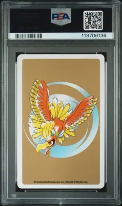 2000 POKEMON GOLD VERSION PLAYING CARDS 7 OF DIAMONDS #046 PARAS PSA 10 - Image 2