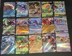 Pokemon TCG Mixed 15 Card Lot Near Mint V Ex Full Art Holofoil - Image 1