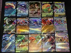 Pokemon TCG Mixed 15 Card Lot Near Mint V Ex Full Art Holofoil - Image 2