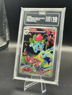 Pokemon TCG- Ivysaur 134/132 Illustration Mega Evolution Rare TAG 10 - Image 3