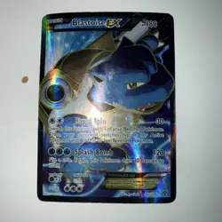 Pokemon TCG Blastoise EX XY Holo Full Art Ultra Rare Card 142/146 - Image 2