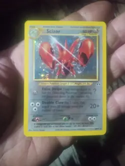 Pokemon Scizor 10/75 Neo Discovery Holo Rare 80 HP The Pokemon Company - Image 3