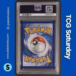 2016 POKEMON XY FATES COLLIDE #125/124 ALAKAZAM EX SECRET RARE PSA 9 - Image 2