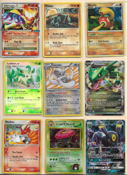 9 Card Pokemon TCG Collection Holo - Vintage & Various sets - D/LP - English - Image 1