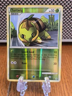 Pokemon TCG Turtwig Unleashed 67/95 Reverse Holo LP Excellent Condition - Image 1