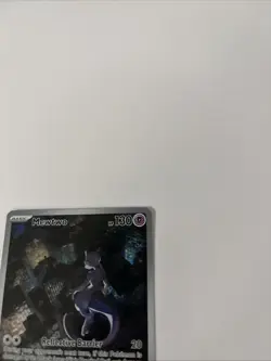 Pokemon TCG Mewtwo #052 Black Star Promo MP - Small Middle Crease - Image 4
