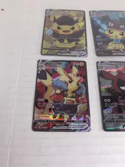 Pokemon Pikachu Vcos Full Alt Art High Quality FAN ART Lot Of 8 - Image 2
