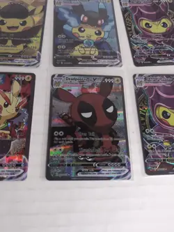 Pokemon Pikachu Vcos Full Alt Art High Quality FAN ART Lot Of 8 - Image 5