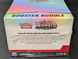 Pokemon SV8.5 Prismatic Evolutions Factory Sealed Booster Bundle Display Case - Image 3