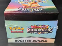 Pokemon SV8.5 Prismatic Evolutions Factory Sealed Booster Bundle Display Case - Image 5