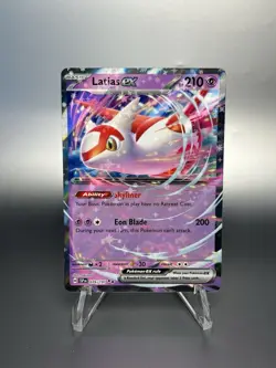 Latias Ex 076/191 SV: Surging Sparks Double Rare Holo Pokemon TCG - Image 1