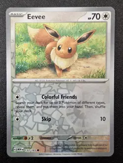 Pokemon TCG - Eevee Common SV: Scarlet & Violet 151 133/165 NM - Image 1