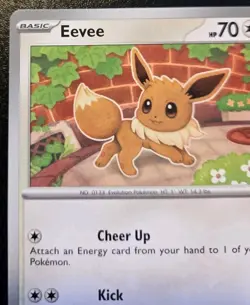 Eevee 166/197 Common Scarlet & Violet: Obsidian Flames Pokemon TCG - Image 2