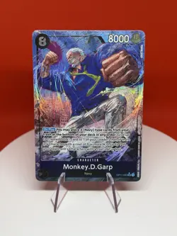 Bandai Monkey.D.Garp Alternate Art Foil SR OP11-095 A Fist of Divine Speed CCG - Image 1