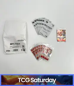 ONE PIECE LEGACY OF THE MASTER OP-12 RELEASE EVENT KIT UNSEALED - Image 2