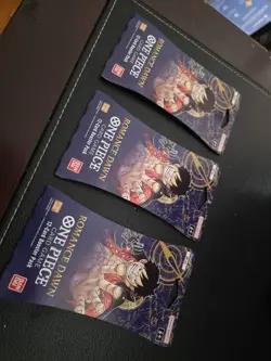 Lot of (3) - One Piece Romance Dawn English OP-01 Sleeved Blisters Booster Packs 811039038229 - Image 2