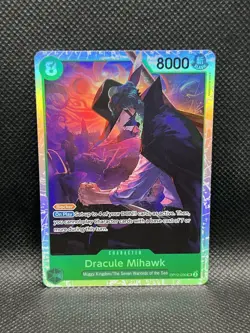 Dracule Mihawk OP12-030 SR FOIL Legacy Of The Master One Piece Bandai English - Image 1