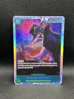 Dracule Mihawk OP12-030 SR FOIL Legacy Of The Master One Piece Bandai English - Image 3
