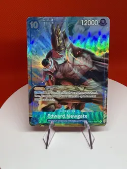 Edward.Newgate OP13-042 Special Holo Blocker One Piece CCG Card 12000 Power - Image 1
