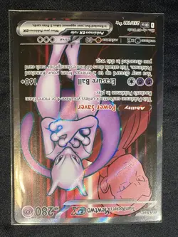 Pokemon Card TCG: Team Rockets Mewtwo EX 213/182 And 2015 Promo - Image 2