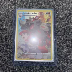 Hisuian Arcanine Trainer Gallery Ultra Rare Pokemon Card TG08/TG30 Lost Origin - Image 1