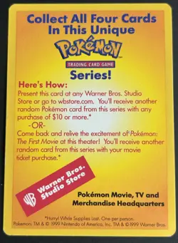 Pokemon League Promo Card Lot Catch Mew! WOTC 1999 - Image 2