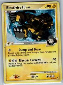 Electivire FB 4/147 Holo Supreme Victors - Pokemon Card - NM - Image 1