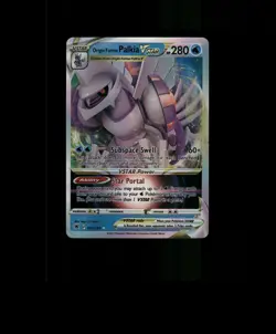 FAN-ART READ DESCRIPTION BELOW HOLO Palkia Card Palkia Pokemon Card p3 - Image 1