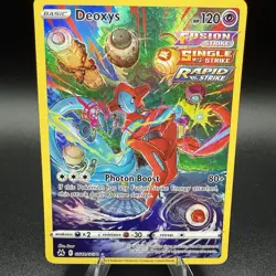 Deoxys GG12/GG70 Crown Zenith Ultra Rare Full Art Holo Pokemon TCG Card NM -M - Image 1